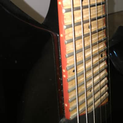 Gary Kramer Turbulance R-29 29 Fret Guitar w/OHSC 2010 Black image 4