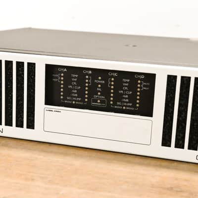 Lab Gruppen C 48:4 4800W 4-Channel Power Amplifier CG015P2 image 3