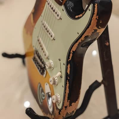 Fender Stratocaster Sunburst 1963 image 4