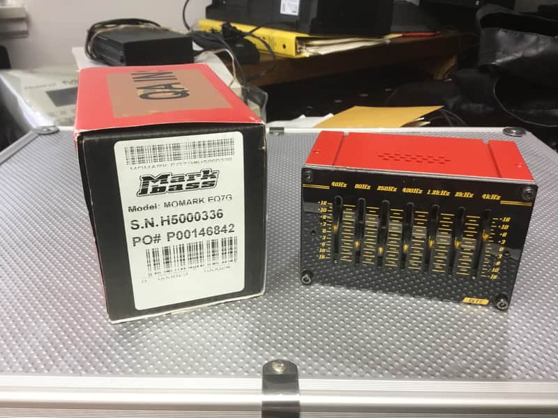 Markbass MoMark Module EQ7G graphic EQ ——Modual only for MoMark amp Frames image 1
