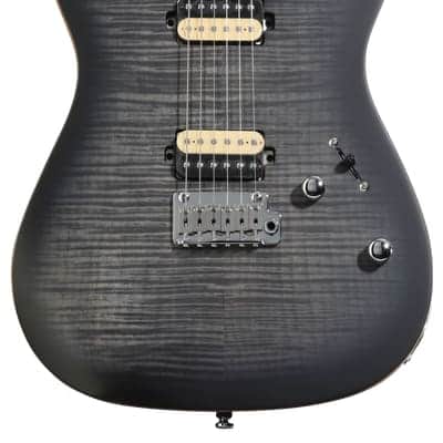 Sire Larry Carlton T7 FM New Gen Electric Guitar - Transparent Black image 2