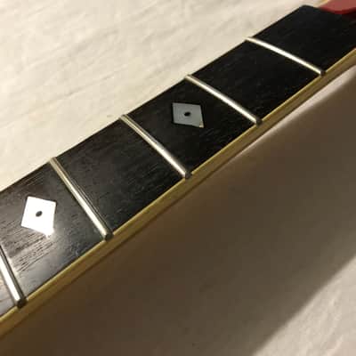 Kramer Ferrington Acoustic Guitar Neck 1990s Red Matching Headstock image 6