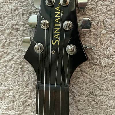 PRS SE Santana Signature 2001 MIK HH Scarlet Red Carlos Paul Reed Smith Guitar image 6