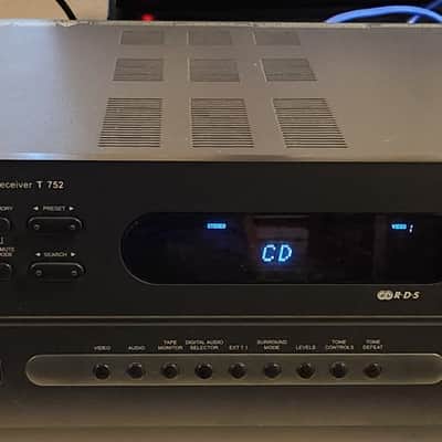 NAD Rare!!! NAD T752 Audio Video Surround Sound Receiver 2002 - Grey metal image 1