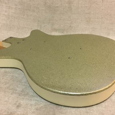 Danelectro Left Hand Lefty DC-2 Bass 1999 Korea Silver Sparkle image 21