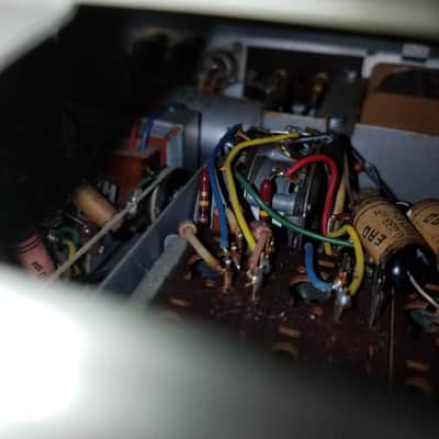 Telefunken Iconic Rare Early Stereo Tube Amp S81 1958-1961 - Pale Green Hammered Paint image 15