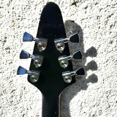 Gibson Flying V Guitar, 1983, DiMarzio Pickups, Upgrades, Case image 12