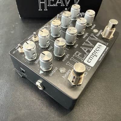 Empress Effects Heavy Dual Channel Distortion Pedal - Black w/box image 4