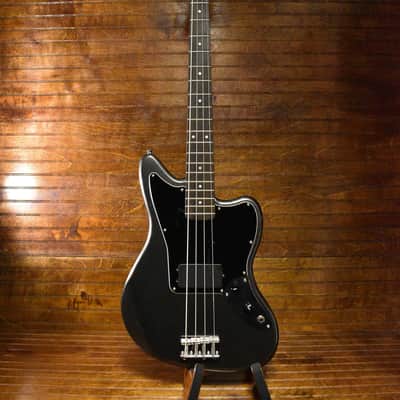 Squier Affinity Jaguar Bass H, Charcoal Frost Metallic image 3