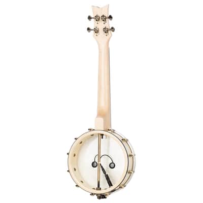 Ortega OUBJE90-MA-L Banjolele Series Maple Body & Neck 4-String Concert Banjolele w/Gig Bag & Pickup For Left Hand Player image 5