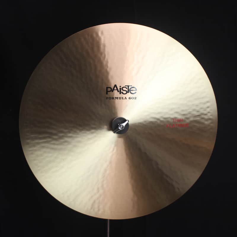 Paiste 18" Formula 602 Classic Thin Flat Ride - 1457g (video demo) image 1