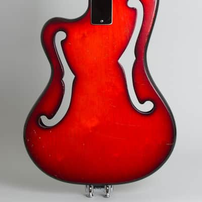 Ampeg  AEB-1 Electric Bass Guitar (1966), ser. #149, original black hard shell case. image 4