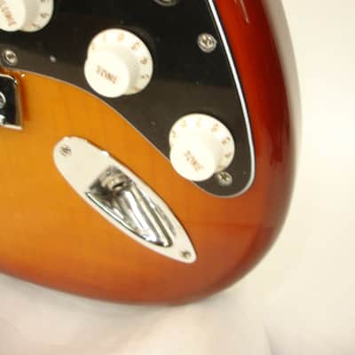 Fender Player Stratocaster Plus Top Electric Guitar Pau Ferro Fingerboard, Tobacco Sunburst 7lbs, 13.2ozs image 3