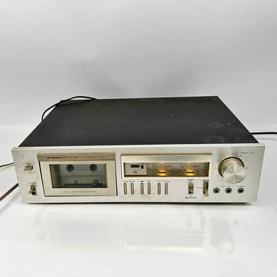 Pioneer CT-F550 Stereo Cassette Tape Deck Silver Face Vintage Japan image 1