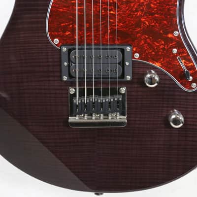 YAMAHA Pacifica PAC611HFM Electric Guitar Transparent Purple w/ Seymour - Clean! image 4
