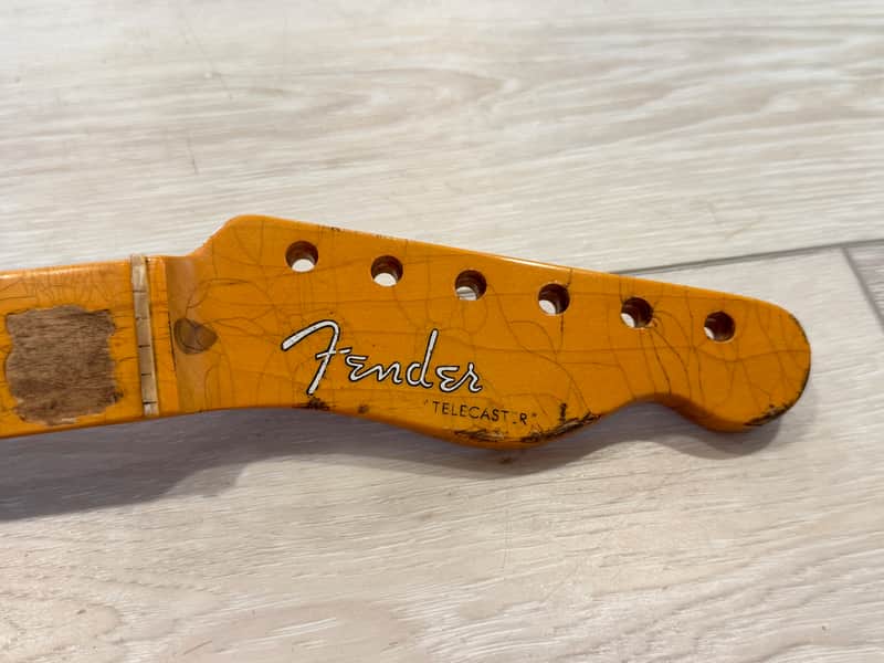 Fender Heavy RELIC 50s 51 52 Telecaster Neck, 21 Vintage Tall Frets, 9.5" Radius image 1
