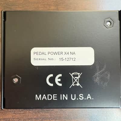 Voodoo Lab Pedal Power X4 2010s - Black image 3