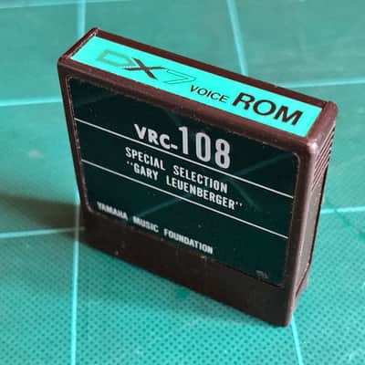 YAMAHA DX7 VOICE ROM VRC-108 SPECIAL SELECTION "GARY LEUENBERGER"
