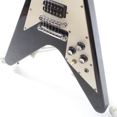 Immagine 1997 Gibson Flying V '67 Reissue ebony w/ ebony fretboard - 3