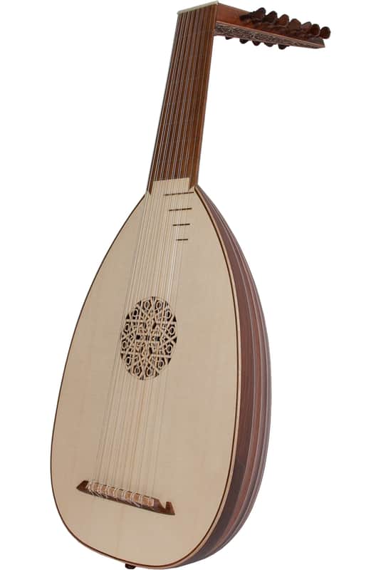 Roosebeck LT8DRSN 30" Deluxe 8-Course Sheesham/Canadian Sprue Lute image 1