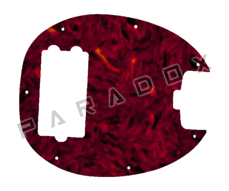 Custom Pickguard For 2020 - 2024 Sterling By Music Man Short Scale Stingray Bass - Tortoise Shell Solid (Semi-Transparent) .070" image 1