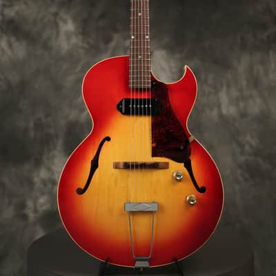 1966 Gibson ES-125TC Cherry Sunburst w/ original hardshell case + HANG TAG!!! image 2