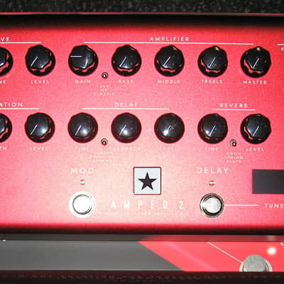 Blackstar AMPED 2 Dept. 10 100-Watt Guitar Amp Pedal - Red image 11