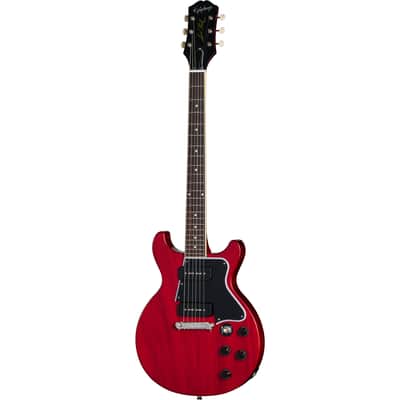 Epiphone Les Paul Special Double Cut Electric Guitar - Cherry Red image 2