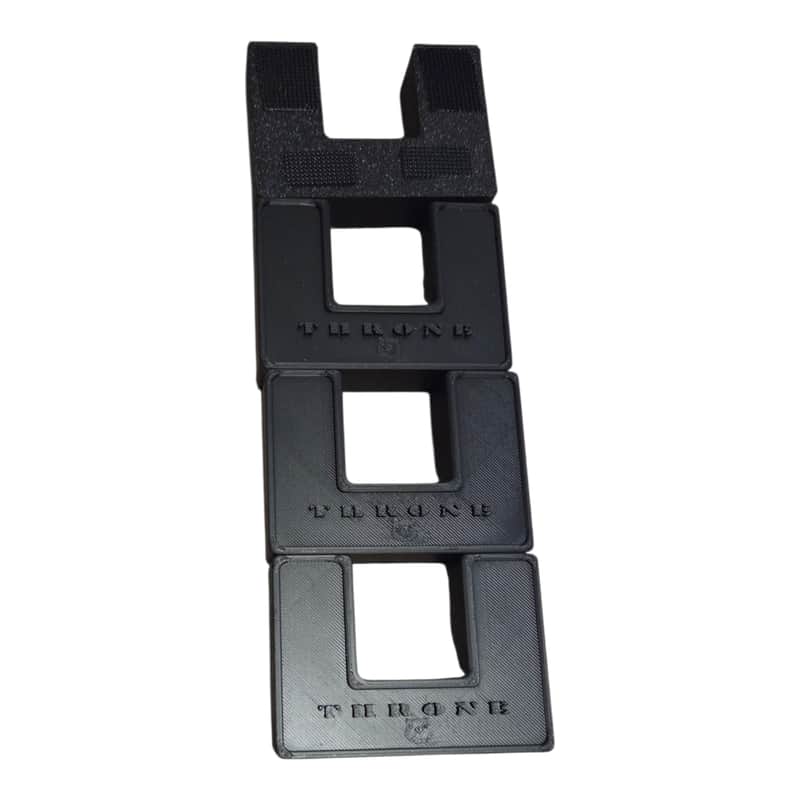 Drum Throne Mat Marker 4-Pack - Black image 1