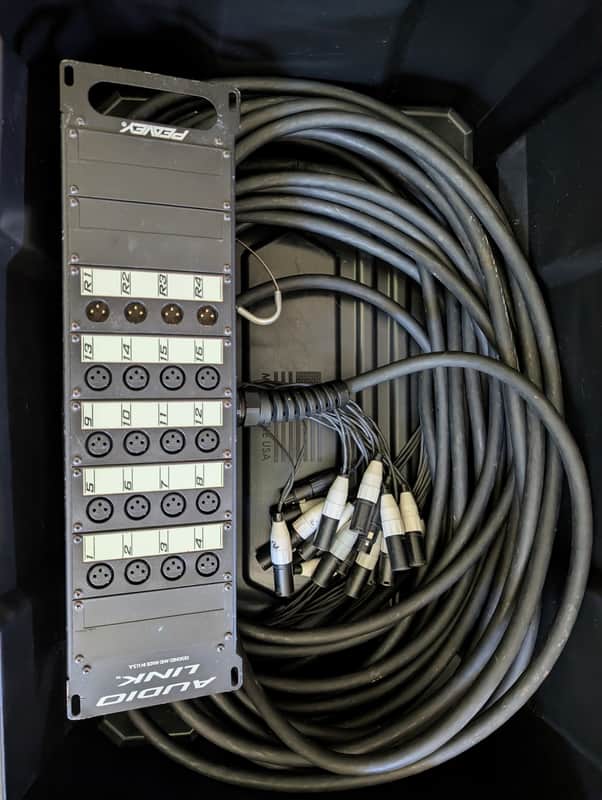 Peavey Audiolink 100 Foot, 16x4, 20 Channel Snake / Stage Box image 1