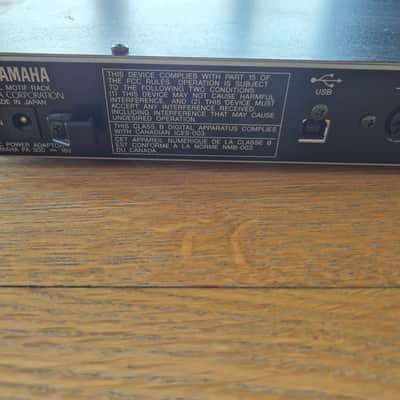 Yamaha Motif Rack Tone Generator image 7