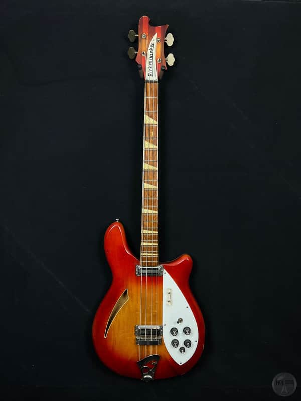 Rickenbacker Bass model 4005 from 1966 in fireglo image 1