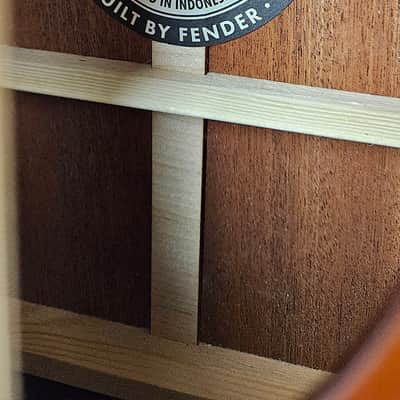 Fender Kingman Acoustic-electric Bass - Shaded Edge Burst - NEW image 5