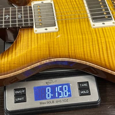 PRS Wood Library DGT 10 Top Livingston Lemondrop Korina / Brazilian RW w/case 0422539 image 12
