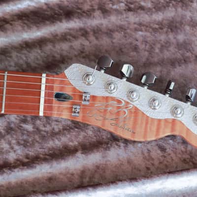 Build to order GB Liuteria Traditional Tele Semi Hollow Custom shop - grape marc image 15