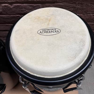 Toca Synergy 2300TB 10" & 11" Conga Set – Transparent Black w/ Double Stand & Tuning Wrench – Used Bild 7