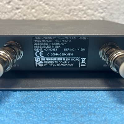 Sennheiser EW300 G2 (EM300/SK100) *BAND C* 740-776MHz* image 5