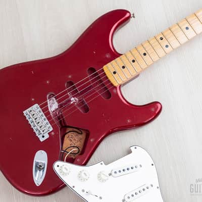 2020 Fender Custom Shop Limited Edition 1969 Stratocaster Journeyman Relic Aged Firemist Red w/ Case, COA, Tags image 20