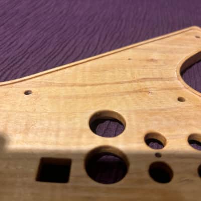 Moog Sub Phatty & Little Phatty or Stage2 replacement side panels. "Aqua Timber Chestnut"5A MasterGrade.Polyurethane gloss finish. image 11