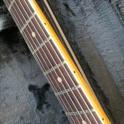 LEFTY Strat, Fender Custom Shop flame maple bound neck, CuNiFe pick ups, MJT image 10