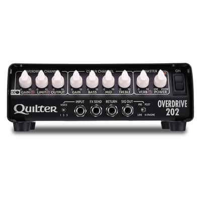 Quilter Overdrive 202 200W 2-Channel Guitar Amplifier Head image 4