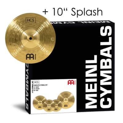 MEINL HCS141620+10 Complete Cymbal Set Beckenset 14-16-20+10 image 1