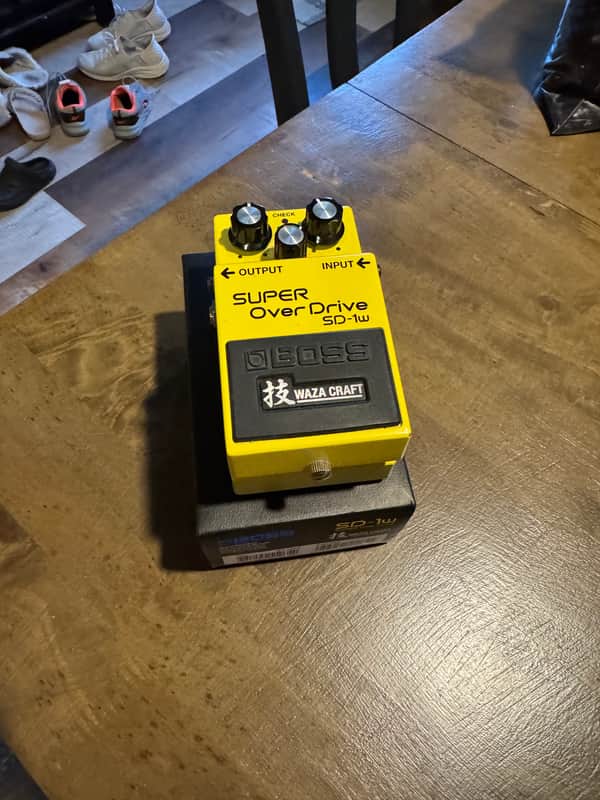 Boss SD-1W Super OverDrive Waza Craft 2015 - Present - Yellow image 1