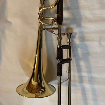 S. E. Shires Custom Alto Trombone w/ Bb Attachment 2020 Yellow Brass image 2