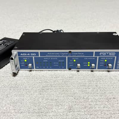 RME ADI-4 DD AES / ADAT Digital Format Converter 2010s - Blue image 1