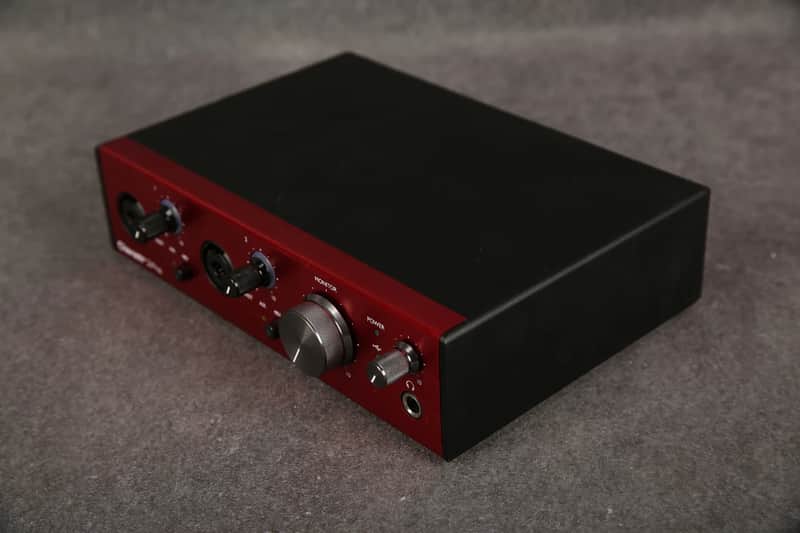 Focusrite Clarett 2Pre USB Audio Interface 2010s - Red image 1