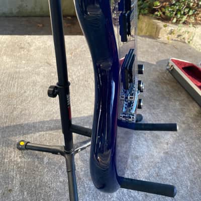 Carvin SC90 Single Cut, Neck Through 90s - Transparent Blue Gloss image 14