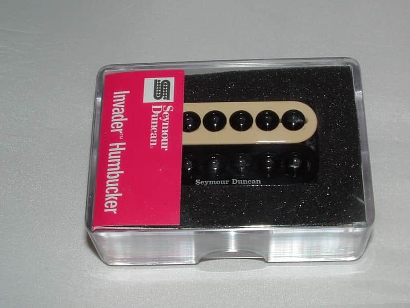 Seymour Duncan SH-8 Invader Humbucker Neck Pickup (Zebra) - SH-8n Zebra image 1