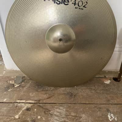 Paiste 20" 402 Ride Cymbal 90's - Nickel Silver image 1