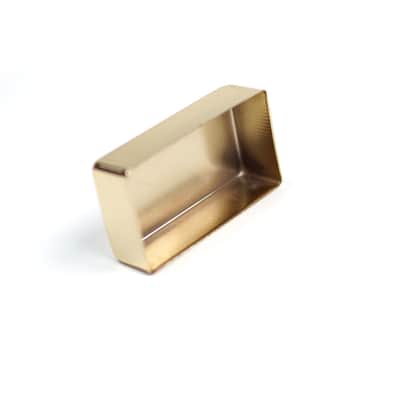 Metal Regular Humbucker Pickup Cover No Pole holes ,Gold Plated (set of 2) image 4
